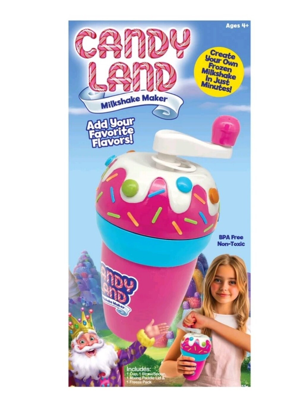 Big Time Toys Candyland Milkshake Maker Age Group 5 and Up